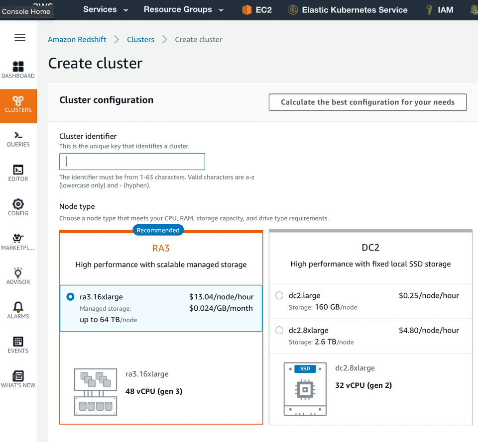 Cluster Identifier